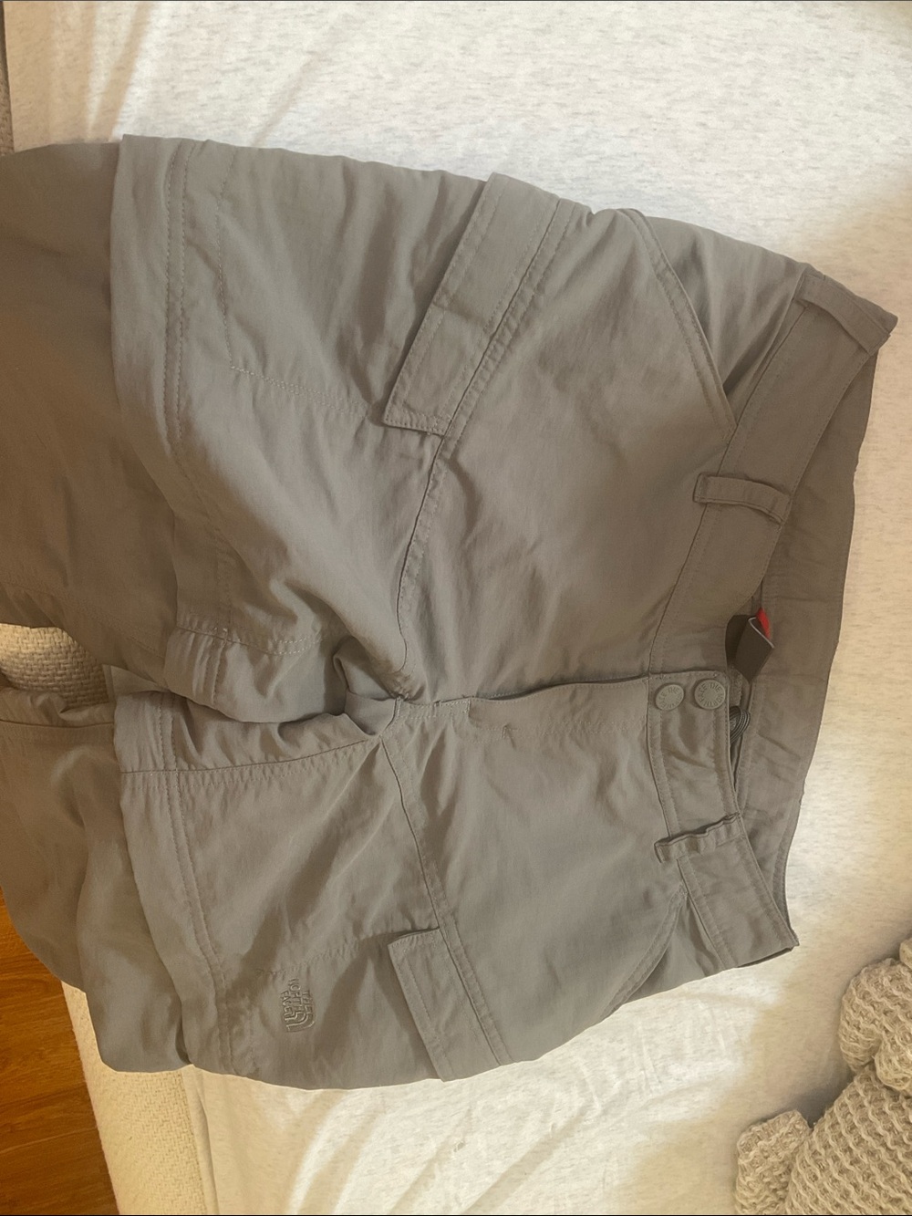 The North Face Slate Gray Convertible Hiking Pants